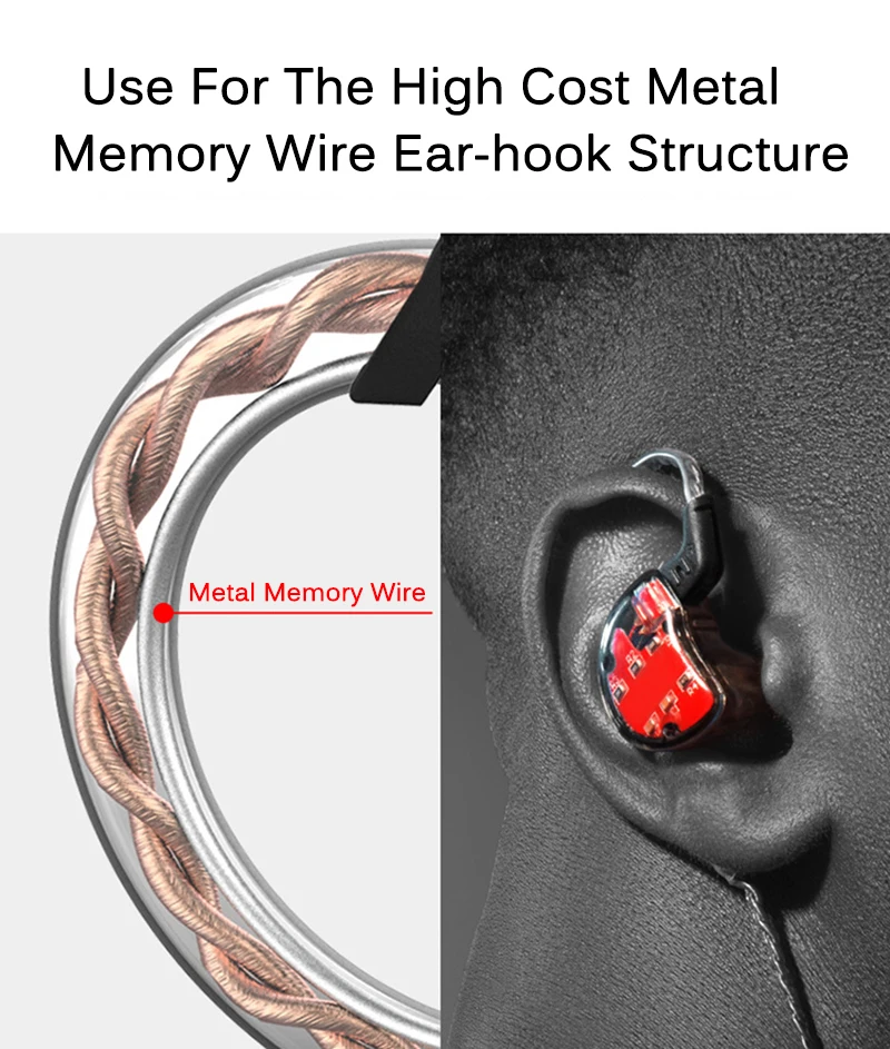 KZ ZS10 наушники 10 драйвер в наушниках 4BA+ 1DD динамические арматурные наушники HiFi бас гарнитура шумоподавление наушники гибридные