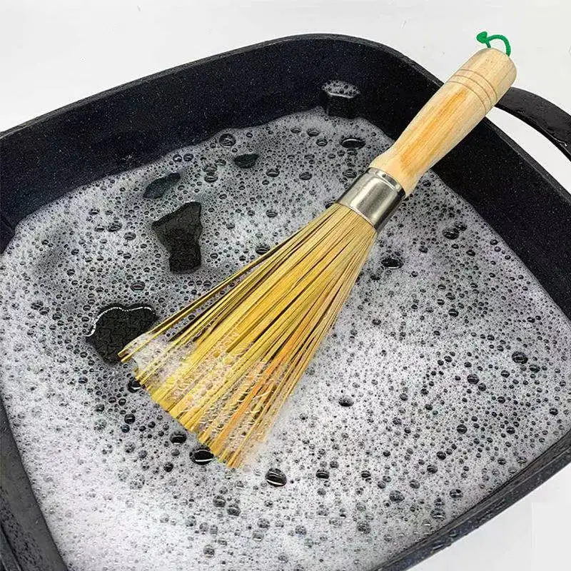 Антипригарная щетка для масляного бамбукового ВОК кухонный горшок сильная