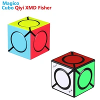 newest qiyi six spot speed magic cube professional fangyuan puzzle children gift cubo magico educational strange shape kids toys