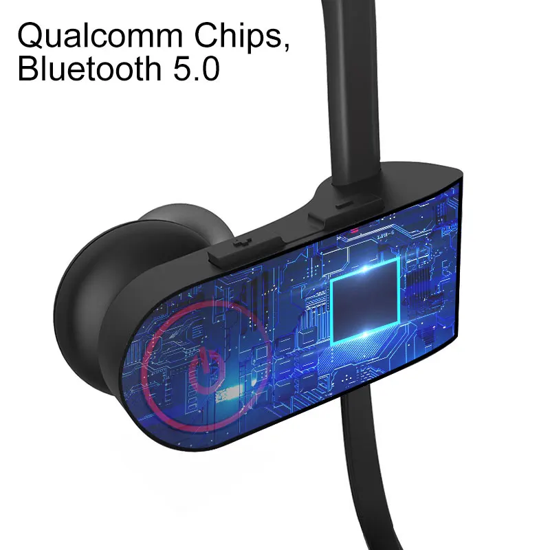 Pottnar IPX7 водонепроницаемая Спортивная Bluetooth гарнитура с шумоподавлением