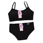 Нижнее белье для девочек-подростков, мягкий хлопковый бюстгальтер с буквенным принтом, спортивный Running8-14Y для йоги