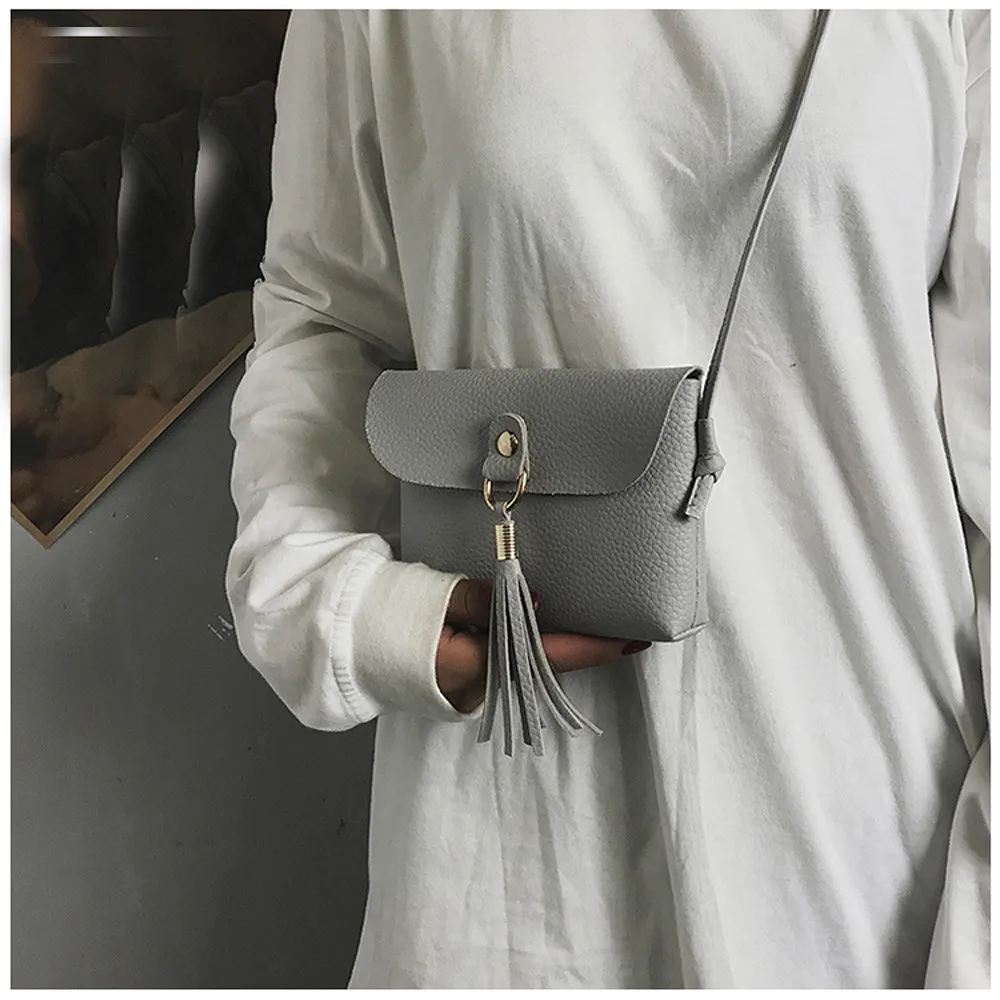 Маленькая кожаная сумка на плечо для женщин 2019 брендовая модная женская телефона