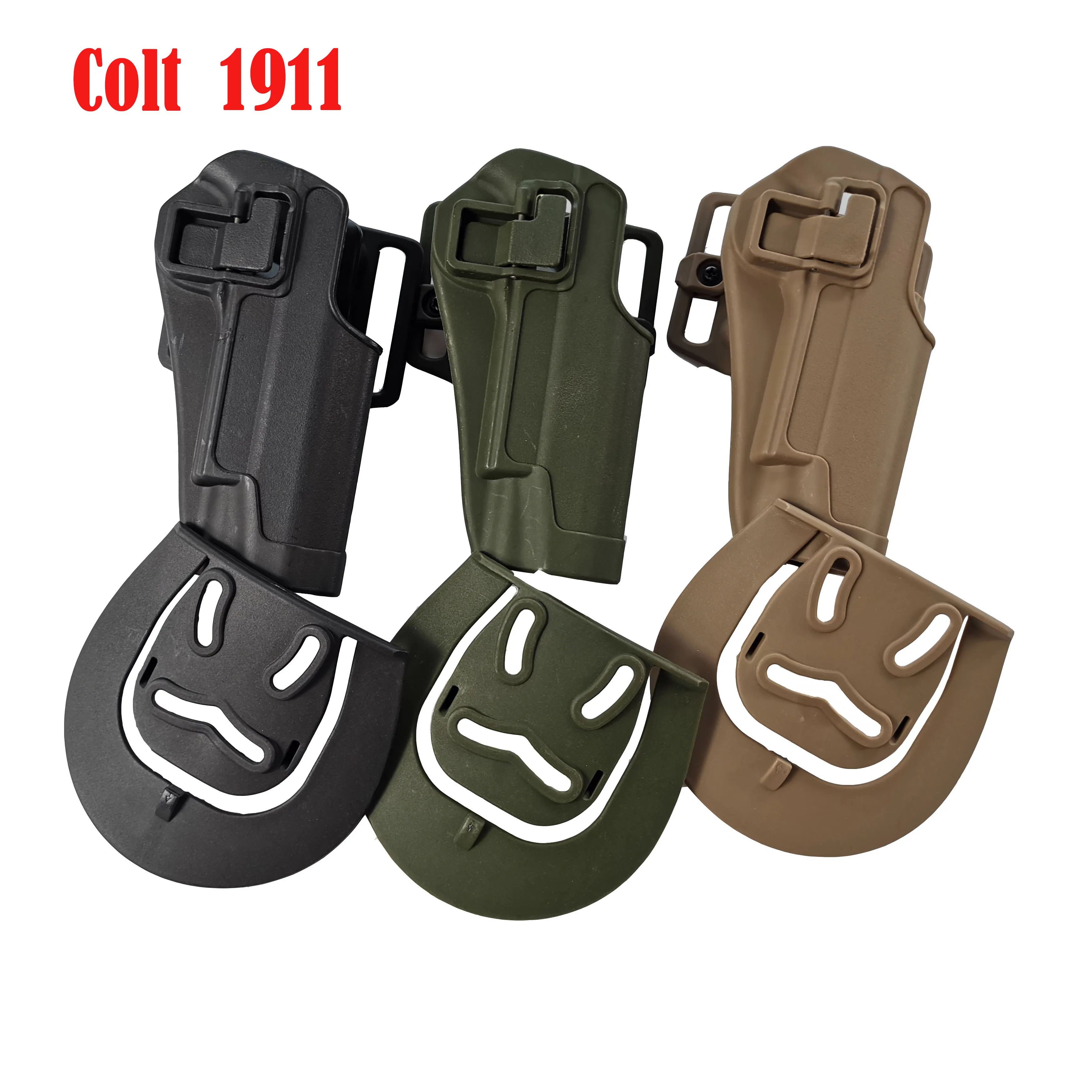 

Totrait Hunting Right Hand Pistol Gun Holster for Glock17 19/USP/Colt 1911/ M9/SIG P226 Tactical Airsoft Combat Training Holster