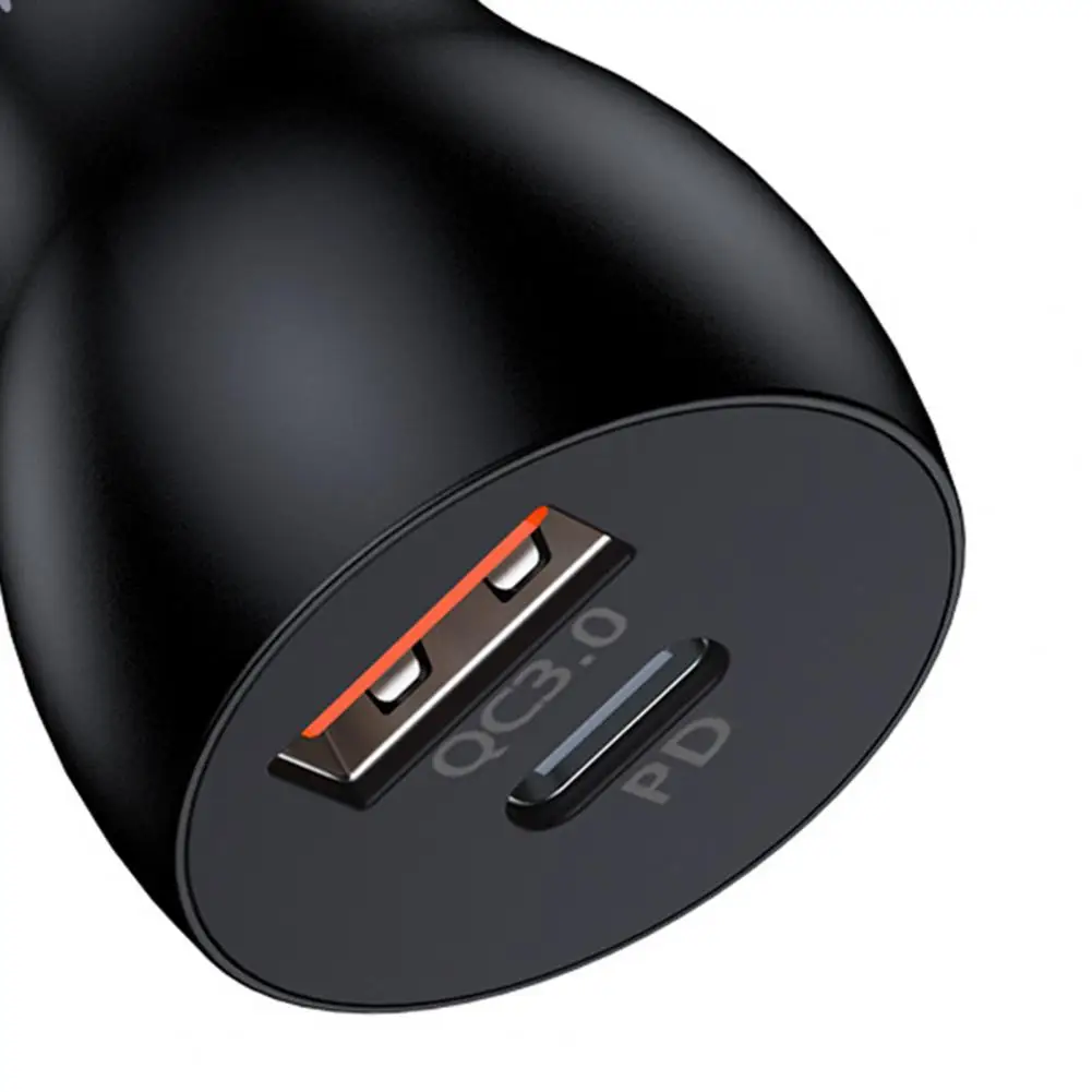 

Awei C-822 Car Charger Dual USB Quick Charging 18W PD QC3.0 Phone Charger Adapter for Xiaomi Huawei Apple