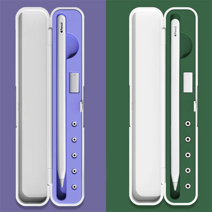 

Портативный чехол для карандашей Apple Pencil 1/2nd Gen, чехол для хранения карандашей Apple аксессуары для карандашей, простой портативный чехол