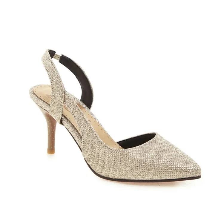 Большие размеры Босоножки на высоком каблуке Женская обувь Женские летние