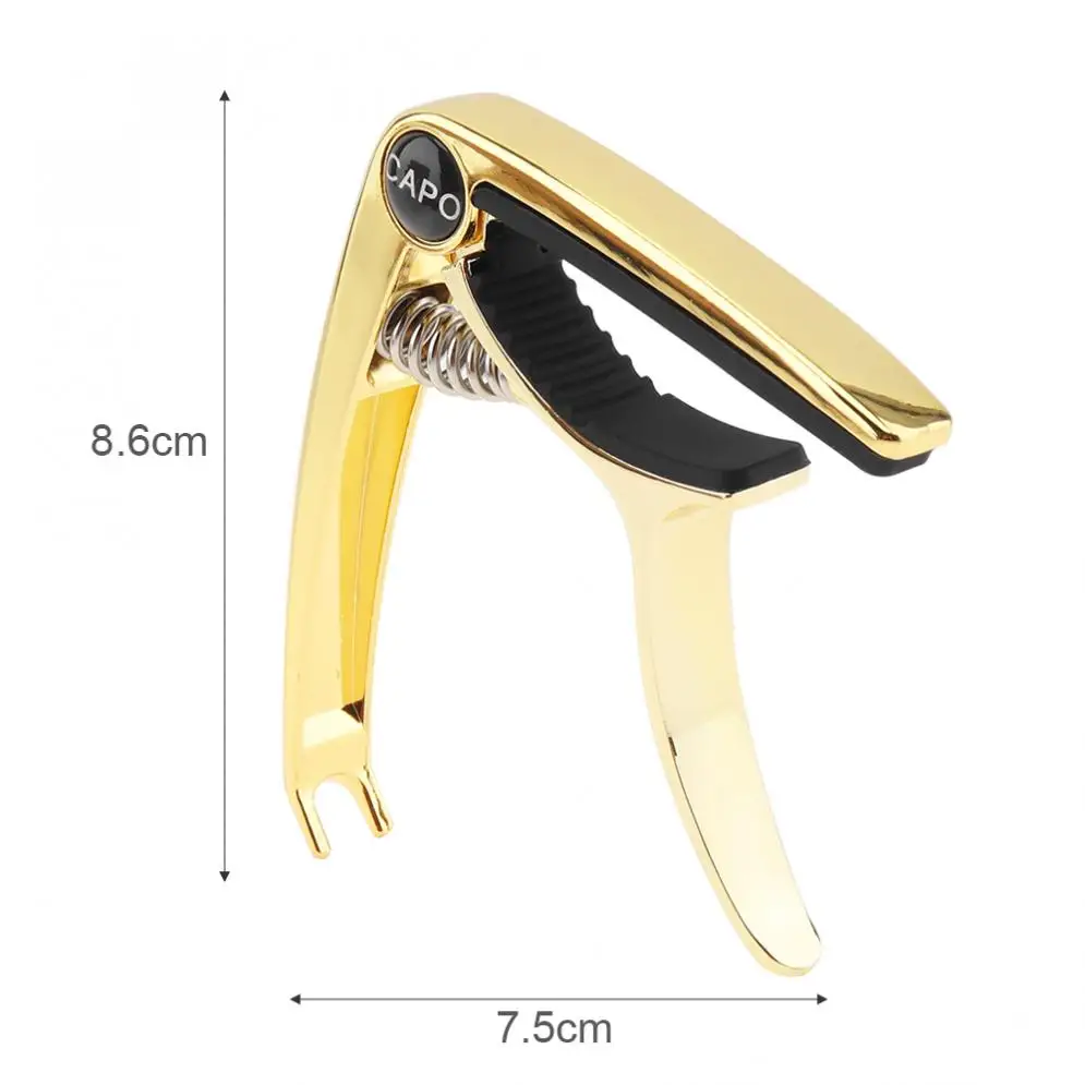 Алюминиевый сплав металла Новое дерево зерна гитара приспособление для быстрой