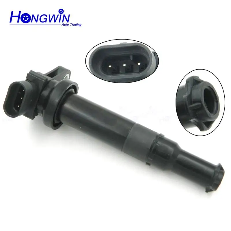 3PIN катушка зажигания 27301 3E100 для Hyundai Santa Fe 2.7L Kia Optima 2006 2008 код двигателя: G6BA/подходит