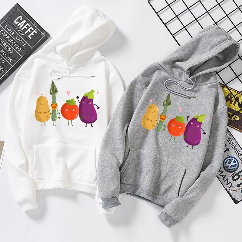 

Cute Japanese Streetwear Pullover Kpop Sweatshirt Moletom Sudadera Mujer Women Harajuku Print Hoodies Plus Velvet Autumn Kawaii