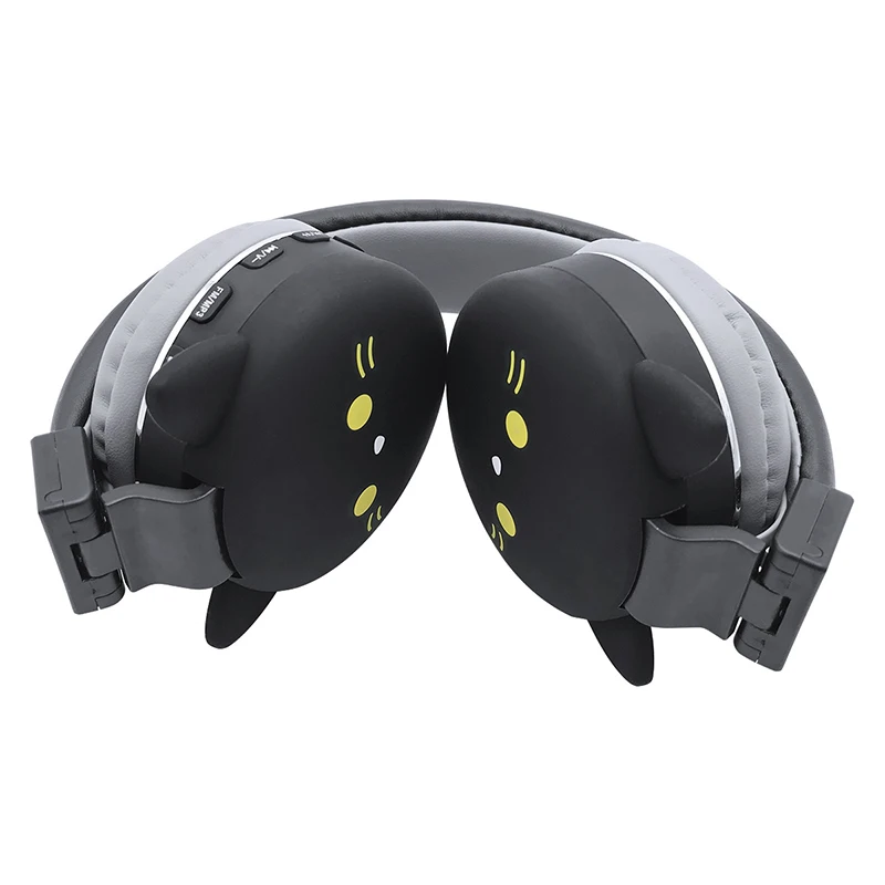 Уха дети Беспроводной наушники Bluetooth молодые люди складные гарнитура 3 5 мм штекер