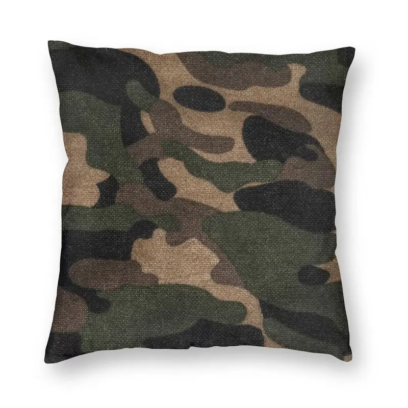 

Модная Военная армейская камуфляжная наволочка для подушки, домашний декор на заказ, квадратная наволочка 40x40 см для гостиной