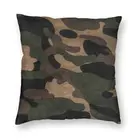 Модная Военная армейская камуфляжная наволочка для подушки, домашний декор на заказ, квадратная наволочка 40x40 см для гостиной