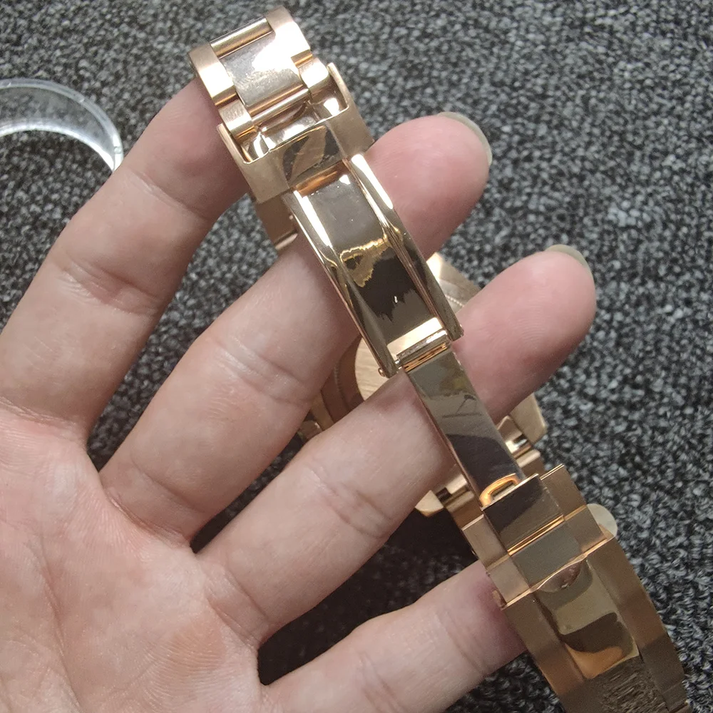 

Dial Luminous 40mm Men's Watch Automatic Stainless Steel Full Gold Undersea Watch Sapphire Glass Men