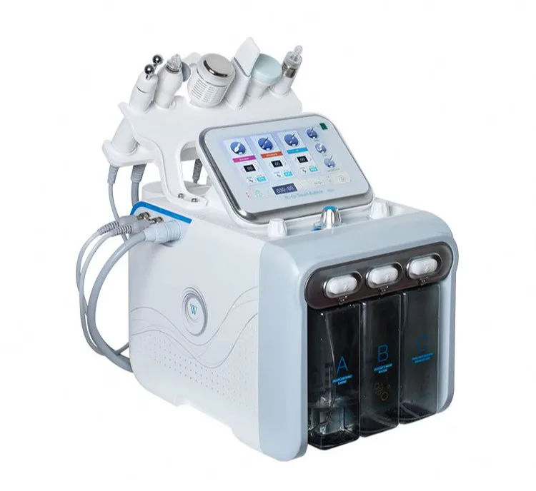 6-in-1 Hydrogen Facial Care Aqua Water Spa Oxygen Skin Machine fast shipping CE approved | Красота и здоровье