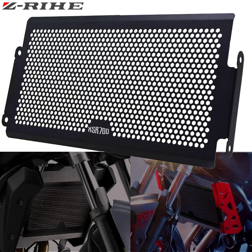 

For Yamaha XSR700 MT07 MT-07 FZ07 FZ-07 XSR 700 Motorcycle Radiator Grille Guard Cover Protective Water Tank Cooler Protector