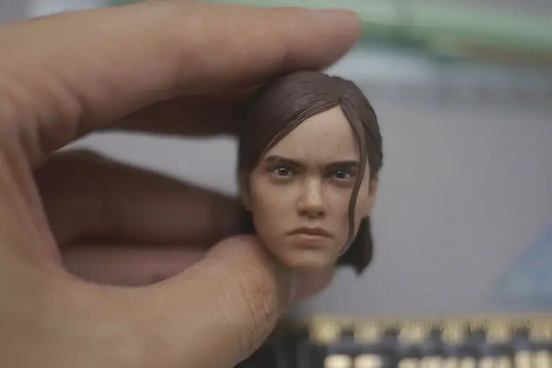 

1/6 Scale Soldier Accessories Normal Head Sculpture Model for 12" Figure