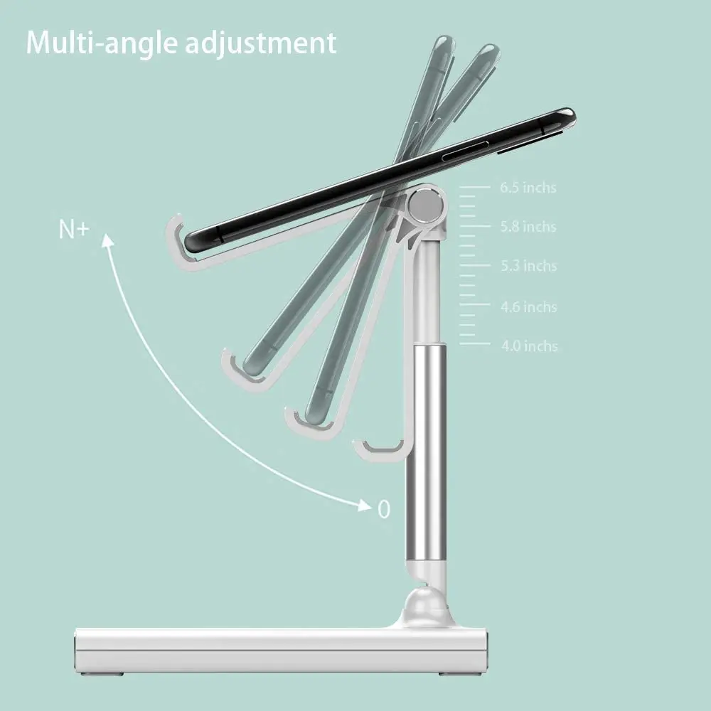 Регулируемая подставка для сотового телефона kooway полностью складной держатель