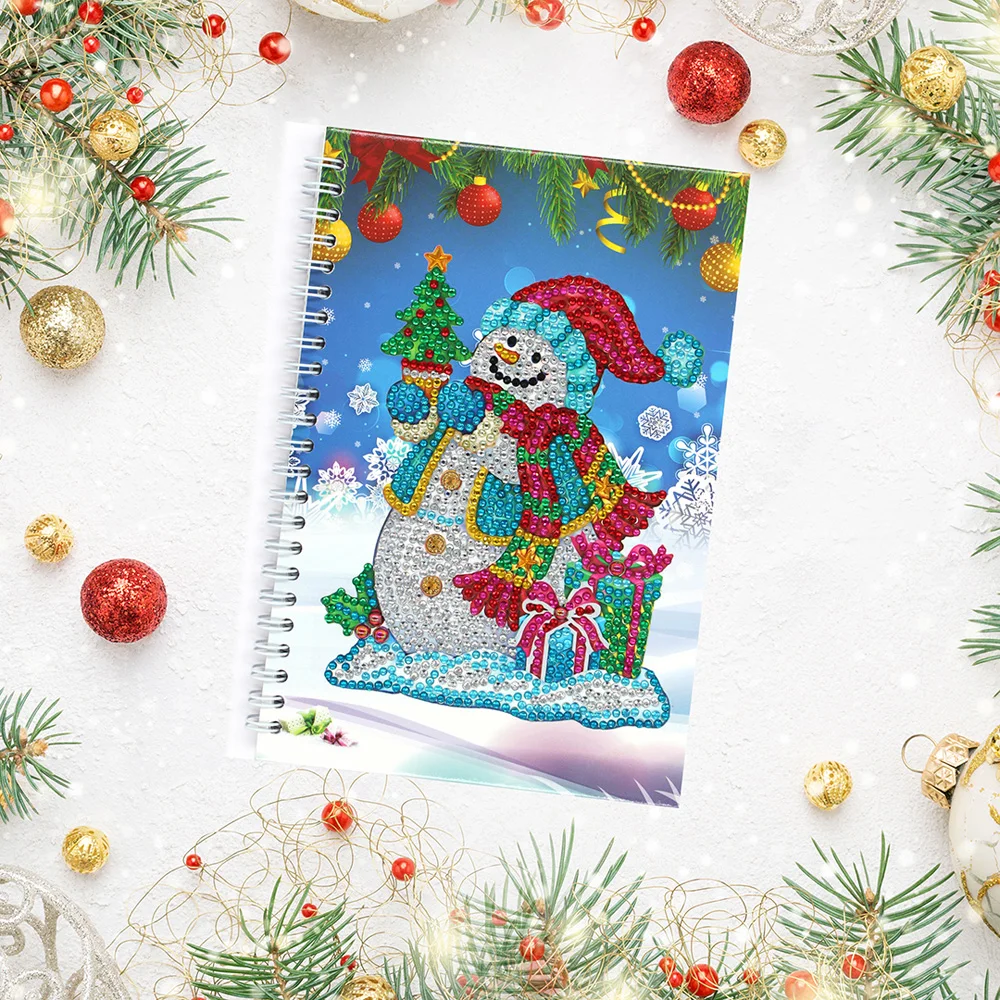Прямая поставка 50 страниц алмазная живопись блокнот сделай сам Рождество
