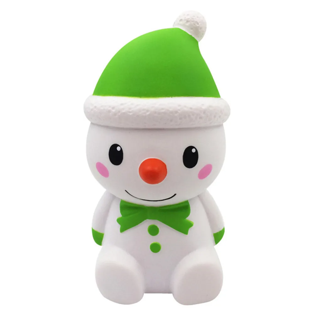 Toys Relief Toy Scented Soft Stretchy Simulation Stress Christmas Snowman Slow Rising Wipes Squishy Cute Stuffed Juguete | Игрушки и