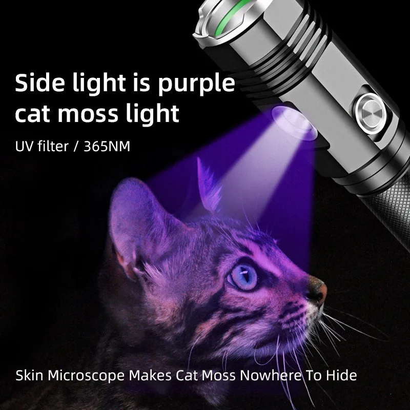 Supfire G3 Светодиодный УФ фонарик светильник фонарь Портативный светодиодный