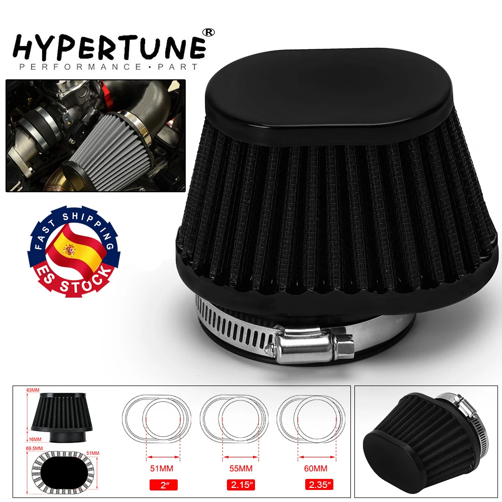 Hypertune мотоциклетный воздушный фильтр 60 мм 55 51 Универсальный для двигателя
