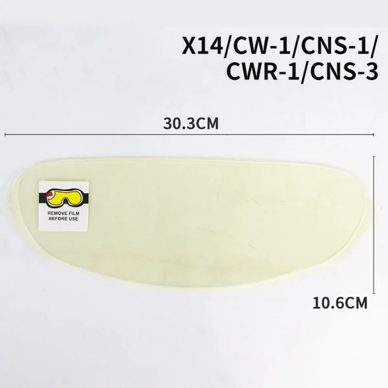 

Multicolor Motorcycle Strong Shading Helmet Lens With Anti-fog Sticker Suitable For X14 Z7 Z-7 CWR-1 NXR RF-1200 X-spirit