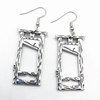 gothic guillotine earrings silver gothic personalizeds earring gift witch ladies exquisite earrings