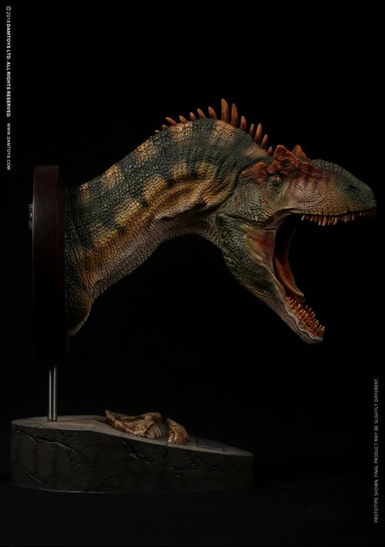 Для коллекции ALLOSAURUS бюст Коллекционная Голова Статуя MUS010A/B серии музейных игрушек исключительный кран 12 ''Статуэтка