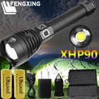 XHP90 Z901909 самый мощный светодиодный фонарик, мощная 26650 или 18650 батарея и xhp70.2 тактический фонарь