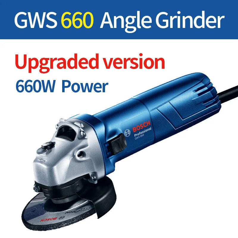 Bosch GWS серии угловая шлифовальная машина металла шлифованные для резки машина обновление Новое приспособление для полировки металла - Цвет: GWS660