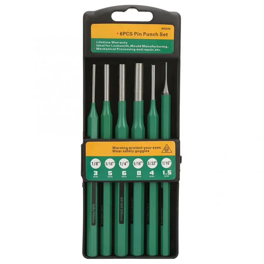 6 шт. булавки долото хром ванадиевая сталь Сталь Pin для украшения