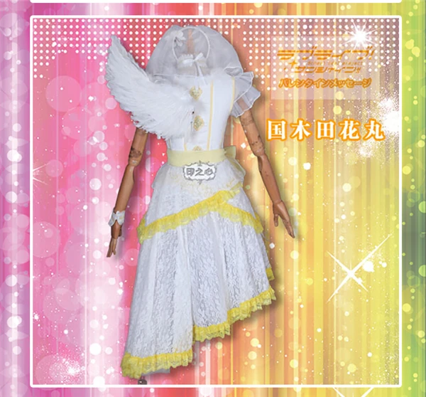 Anime clothing Love live sunshine aqours Hanamaru Kunikida sixth anniversary concert Next SPARKLING Cosplay Costume wing A |