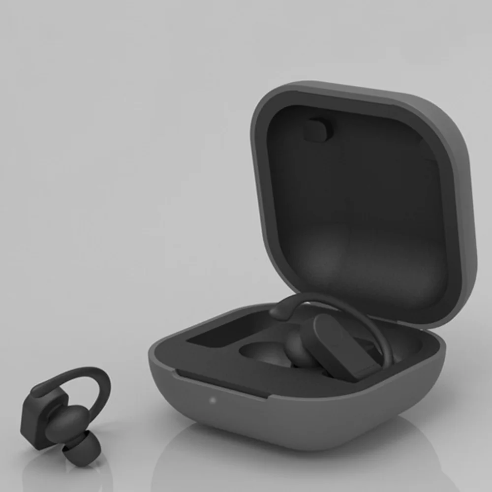 Силиконовый защитный чехол TWS чехол для наушников совместимый с Beats Powerbeats Pro гарнитура беспроводной защитный чехол для наушников