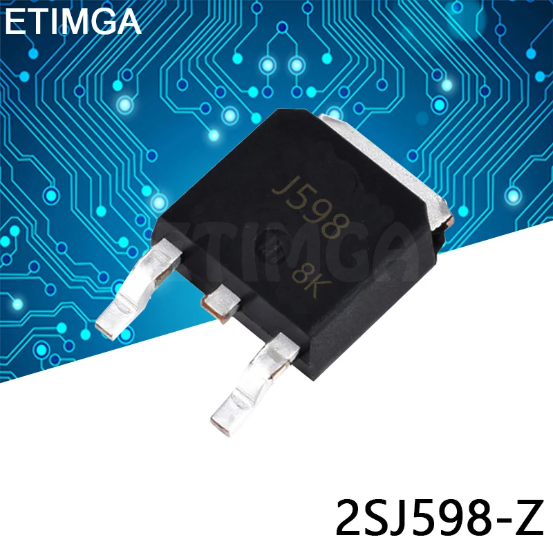 10 шт./лот 2SJ598-Z J598 TO-252 транзистор SMD SOT-252 | Электронные компоненты и принадлежности