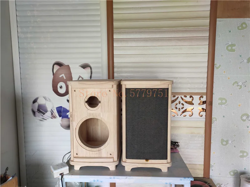 Корпус динамика из массива дерева корпус для автомобильного сабвуфера 10 дюймов 1