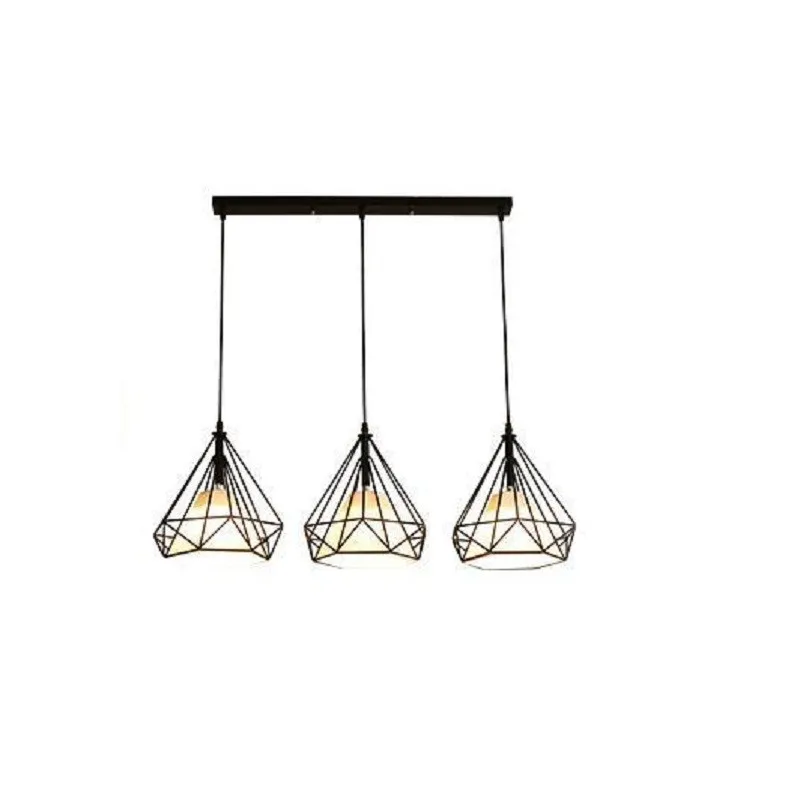 Люстра подвесная светодиодная в нордическом стиле светильник лофт современное