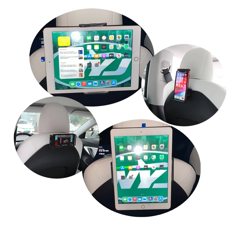 Автомобильный держатель для мобильного телефона заднее сиденье кронштейн iPad mini 4
