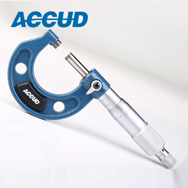 Наружный микрометр ACCUD 0 25/25 50/50 75/75 100/100 125/125 мм|Микрометры| |