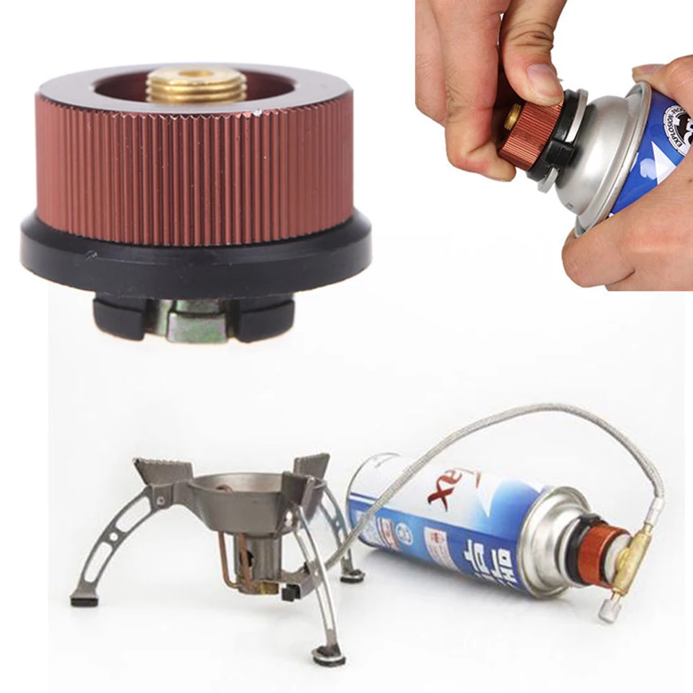 

Picnic Adapter Connector Flat Gas Tank Converter To Long Cylinders Nozzle Screw High Quality Outdoor Camping Gas Stove
