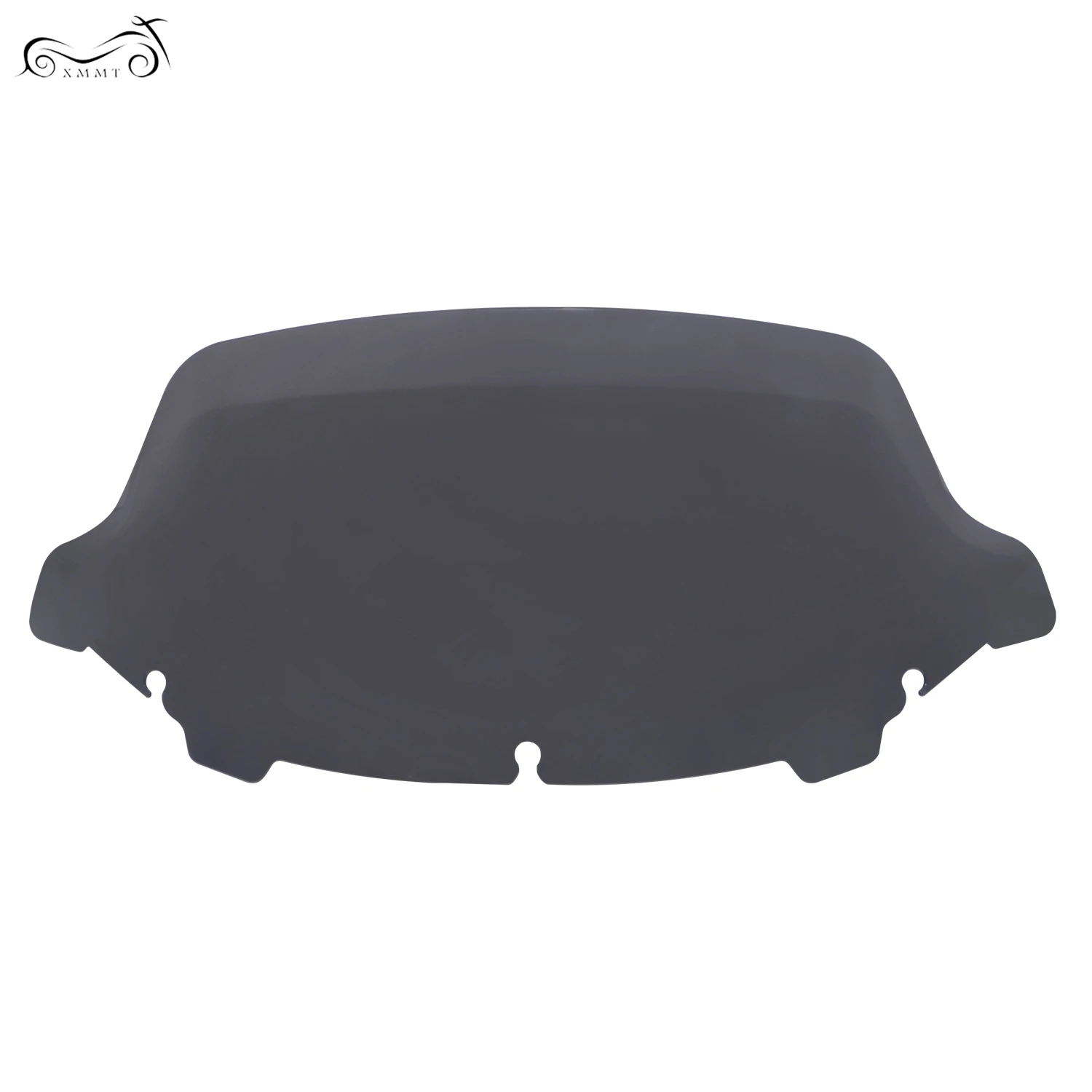 10 &quotчерные/дымчатые Запчасти для мотоциклов волновые ветровые дефлекторы