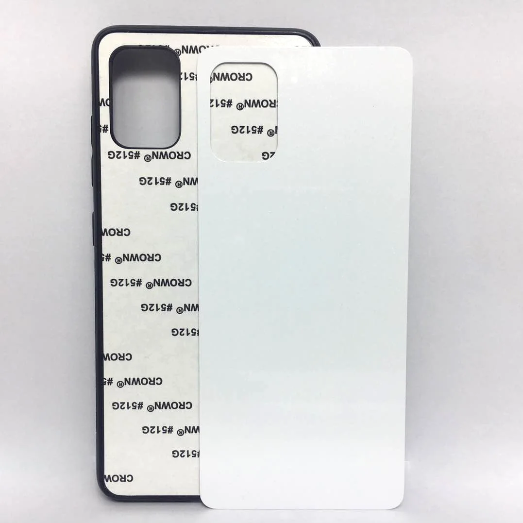 10 шт. 2D Резина TPU сублимации банки телефонные чехлы для Samsung A72 5G/Galaxy A52/A01 Core/A32 чехол