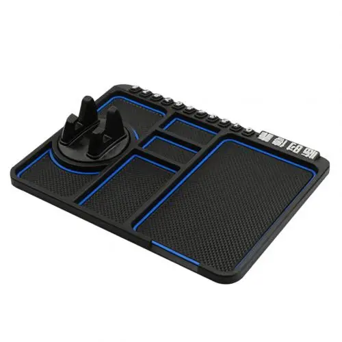 

Car Anti-Slip Mat Pad Auto Silicone Phone Holder Stand Non Slip Sticky Anti Slide Dashboard GPS Mount Bracket Parking Card