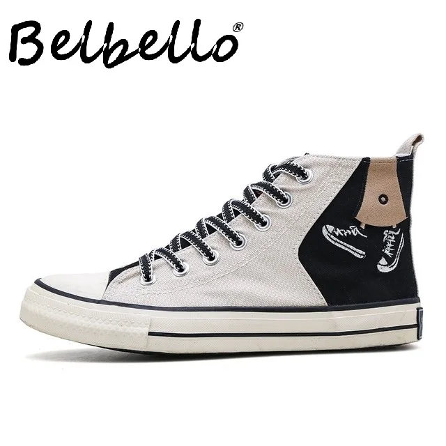 2019 г. новая осенняя мужская обувь в гонконгском стиле парусиновая Корейском для