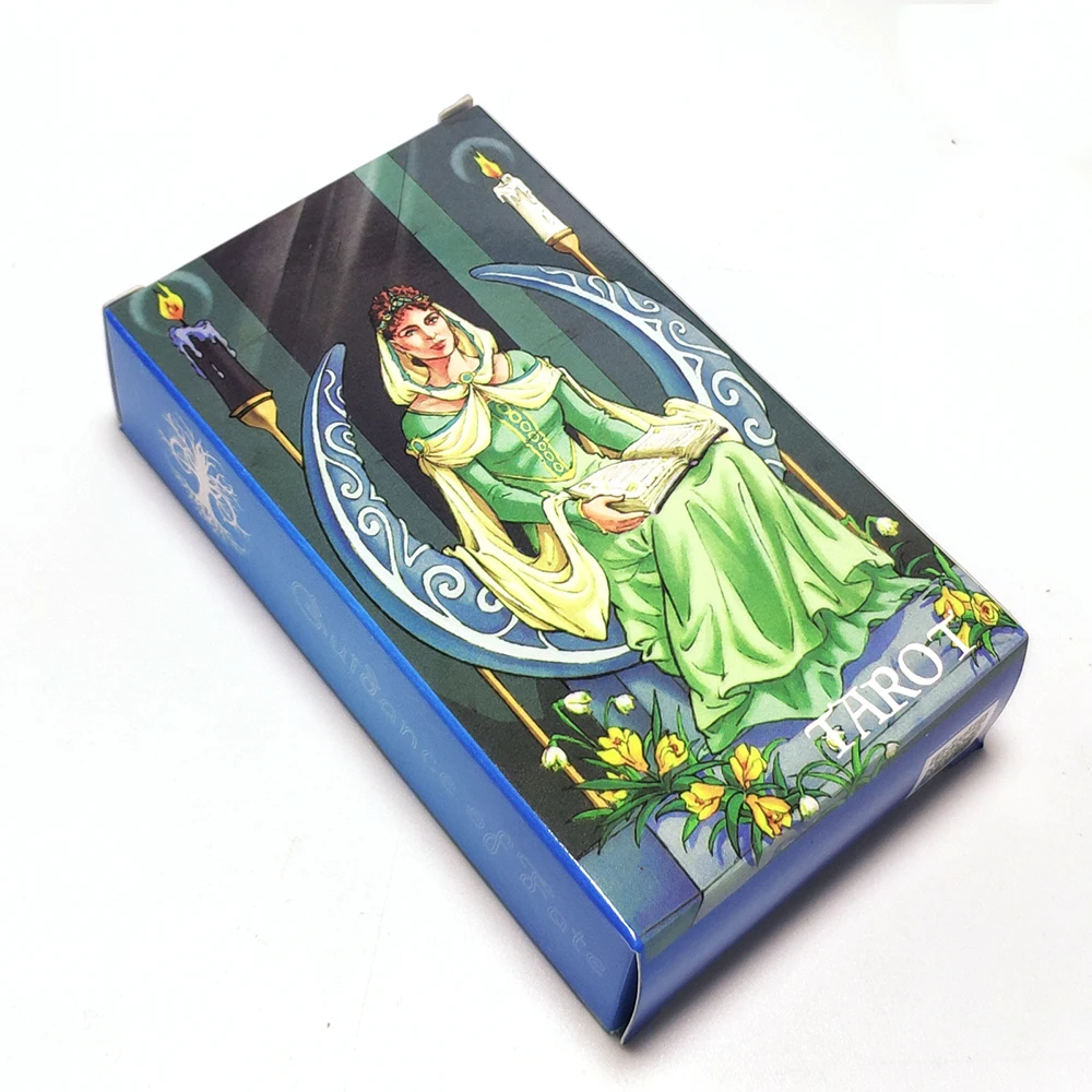 

Wheel Year Read Fortune Tarot Cards mysterious For Personal use Board Game English Spanish French version card game