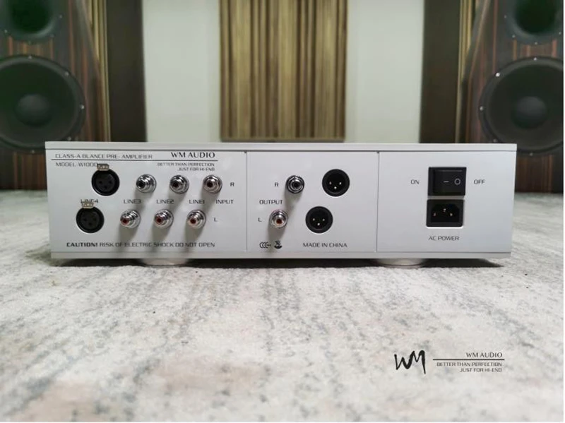 

W1000 fever-grade HiFi pure class A balanced discrete preamp audio power amplifier