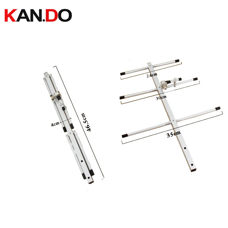 Любительская радиоантенна складная Антенна yagi UHF 430 450 МГц антенна 5dbi простой
