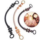 Ремешок на плечо с ручкой для женщин, запасные части для сумок сделай сам, аксессуары для деревянных и пластиковых веревок с бусинами, 46 см