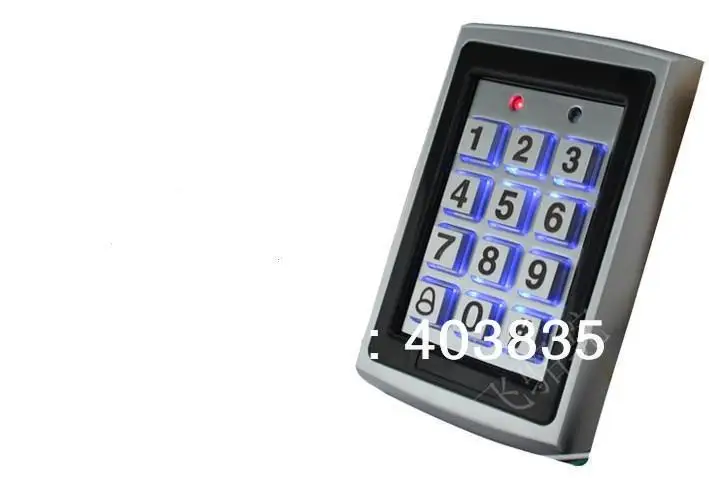 

7612 Metal Rfid Access Control Keypad Support 1000 Users 125KHz ID Card Reader Electric Digital Password Door Lock