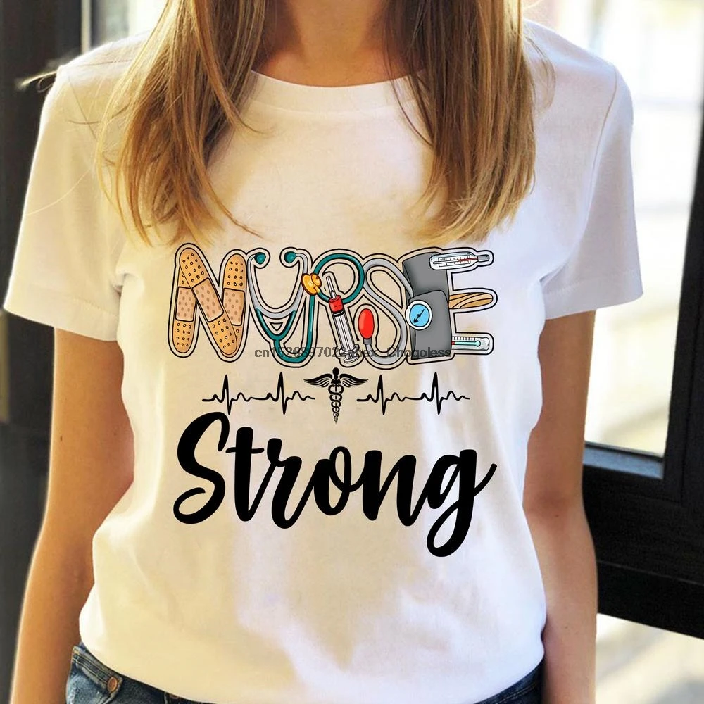 

Nurse Strong T shirt Nursing Gift Proud Nurse Shirt