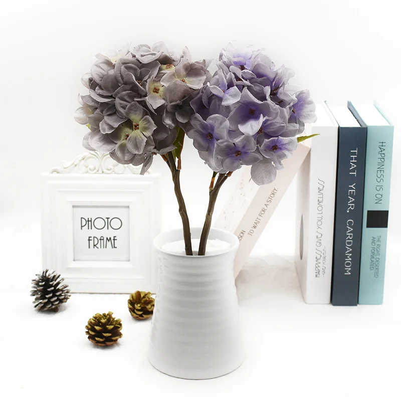 Искусственный букет гортензии 1 шт. свадебные аксессуары для украшения дома